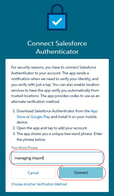 Connect Authenticator